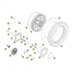 Beta RR450 Factory 12 Hinterrad 3