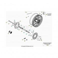 Beta RR480RC 22 4T Hinterrad