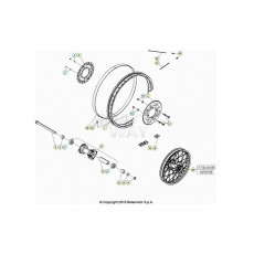 Beta RR50 20 Hinterrad