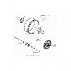 Beta RR50 Street Track 21 Hinterrad