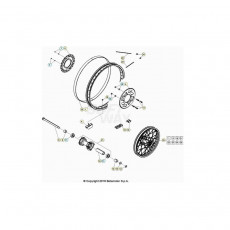 Beta RR50RC 20 Hinterrad