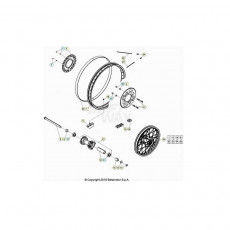 Beta RR50RC 21 Hinterrad