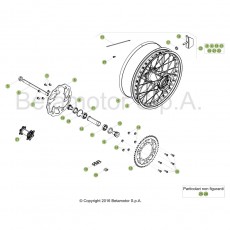 Beta Xtrainer300 18 Hinterrad