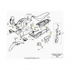 Beta Alp 200 20 Verkleidung/Sitzbank/Tank