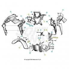 Beta Alp 4.0 350 24 Verkleidung/Sitzbank/Tank 1