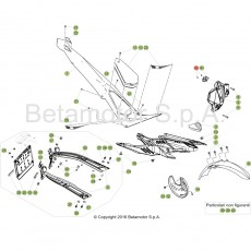 Beta EVO125 17 Verkleidung/Sitzbank/Tank 1