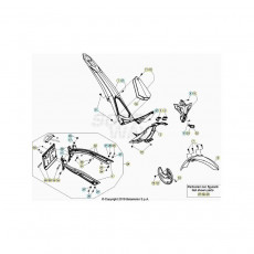 Beta EVO125 21 Verkleidung/Sitzbank/Tank 1