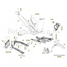 Beta  EVO125 Factory 17 Verkleidung/Sitzbank/Tank 1