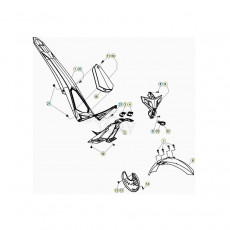 Beta EVO200 20 Verkleidung/Sitzbank/Tank 1