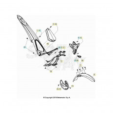 Beta EVO200 Factory 21 Verkleidung/Sitzbank/Tank 1