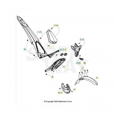 Beta EVO200 Factory 24 Verkleidung/Sitzbank/Tank 1