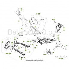 Beta EVO250 17 Verkleidung/Sitzbank/Tank 1
