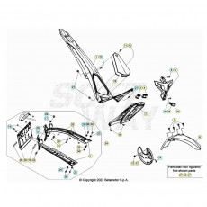Beta EVO250 24 Verkleidung/Sitzbank/Tank 1
