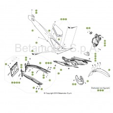 Beta EVO250 Factory 17 Verkleidung/Sitzbank/Tank 1