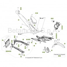 Beta EVO300 18 Verkleidung/Sitzbank/Tank 1