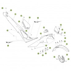 Beta EVO300 4T 14 Verkleidung/Sitzbank/Tank 1