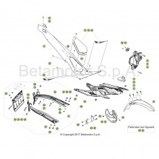 Beta EVO300 4T 17 Verkleidung/Sitzbank/Tank 1