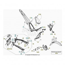 Beta EVO300 4T 20 Verkleidung/Sitzbank/Tank 1