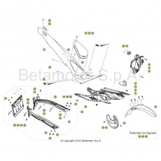 Beta EVO300 Factory 17 Verkleidung/Sitzbank/Tank 1