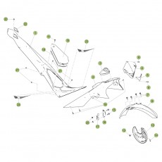 Beta EVO300 Factory 4T 16 Verkleidung/Sitzbank/Tank 1