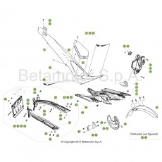 Beta EVO300 Factory 4T 17 Verkleidung/Sitzbank/Tank 1