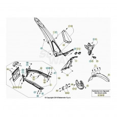 Beta EVO300 Factory 4T 21 Verkleidung/Sitzbank/Tank 1