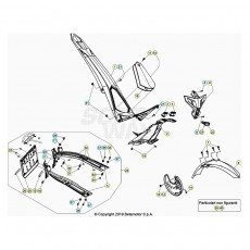 Beta EVO300 SS 20 Verkleidung/Sitzbank/Tank 1