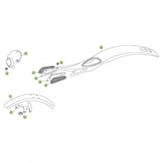 Beta REV3 250 04 Verkleidung/Sitzbank/Tank