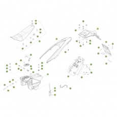 Beta RR125 16 Verkleidung/Sitzbank/Tank 1