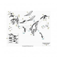 Beta RR125 21 Verkleidung/Sitzbank/Tank 1