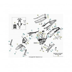 Beta RR125 LC 4T 21 Verkleidung/Sitzbank/Tank 1