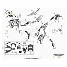 Beta RR125RC 23 Verkleidung/Sitzbank/Tank 1