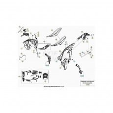 Beta RR200RC 21 Verkleidung/Sitzbank/Tank 1
