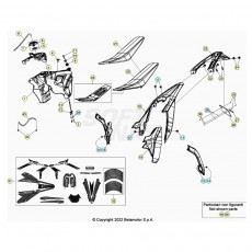 Beta RR200RC 23 Verkleidung/Sitzbank/Tank 1