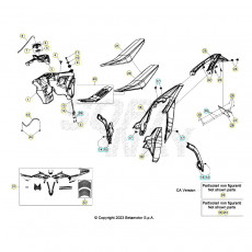Beta RR200RC 24 Verkleidung/Sitzbank/Tank 1