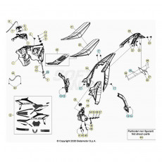 Beta RR250 21 Verkleidung/Sitzbank/Tank 1