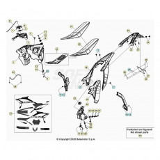 Beta RR300 21 Verkleidung/Sitzbank/Tank 1