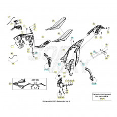 Beta RR300 24 Verkleidung/Sitzbank/Tank 1