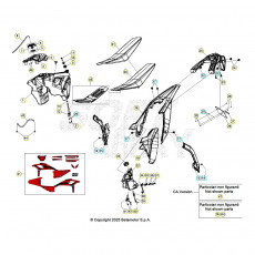 Beta RR300 26 Verkleidung/Sitzbank/Tank 1