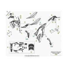 Beta RR300RC 21 Verkleidung/Sitzbank/Tank 1