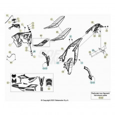 Beta RR300RC 22 Verkleidung/Sitzbank/Tank 1