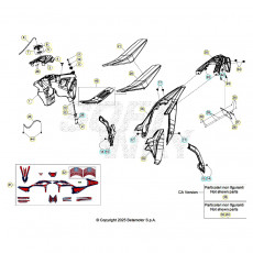 Beta RR300RC 26 Verkleidung/Sitzbank/Tank 1