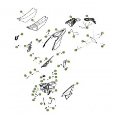 Beta RR350 12 Verkleidung - Sitzbank - Tank 1