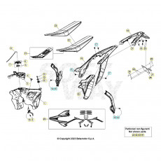 Beta RR350 24 Verkleidung/Sitzbank/Tank 1