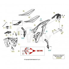 Beta RR350 25 Verkleidung/Sitzbank/Tank 1