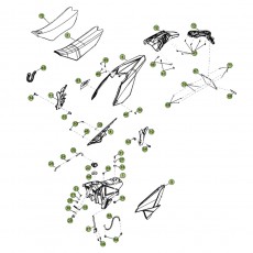 Beta RR350 Factory 12 Verkleidung/Sitzbank/Tank 1