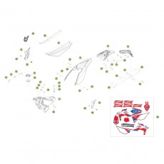 Beta RR350 Racing 15 Verkleidung/Sitzbank/Tank 1