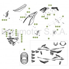 Beta RR390 17 Verkleidung/Sitzbank/Tank 1