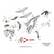 Beta RR390 25 Verkleidung/Sitzbank/Tank 1