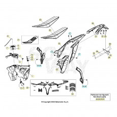 Beta RR390 Racing 24 Verkleidung/Sitzbank/Tank 1